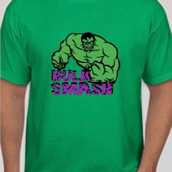 The Incredible Hulk - Hulk Smash tee shirt - various colors available - Picture 1 of 5